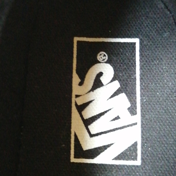 VANS Off the Wall Black Slip Ons Size 8 - Picture 15 of 15